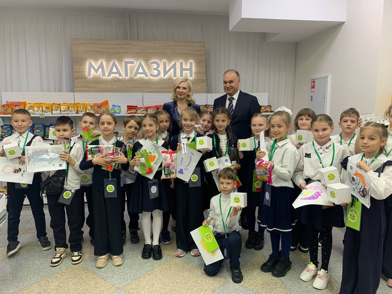 Министр образования Ставрополья Мария Смагина пообщалась с гимназистами в рамках проекта «Я в Агро».